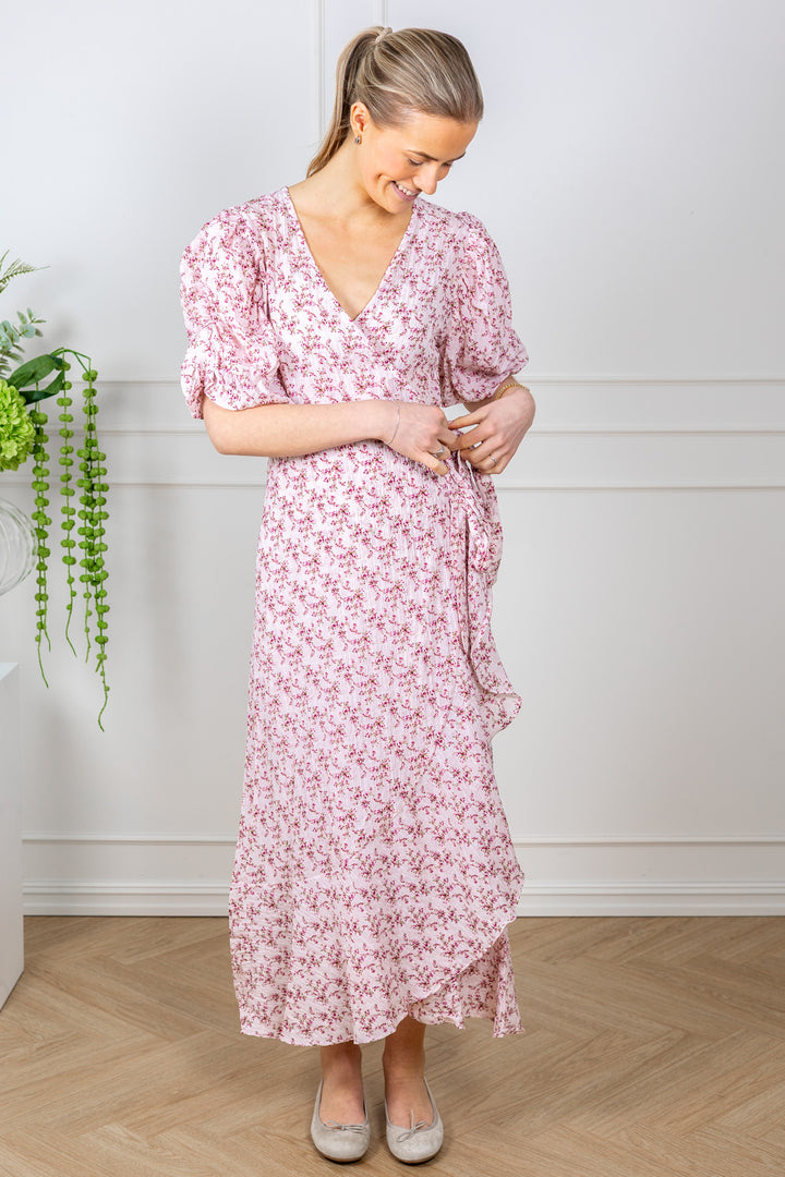 Sinda Print Dress Rose/Pink