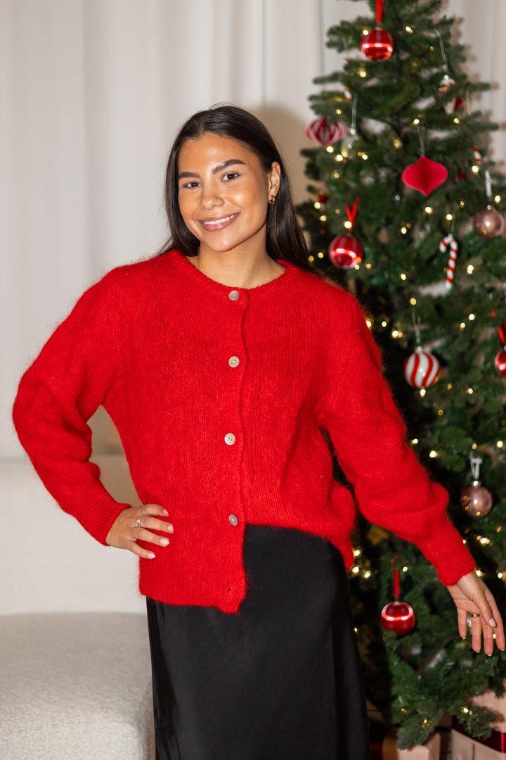 Ida Cardigan Red