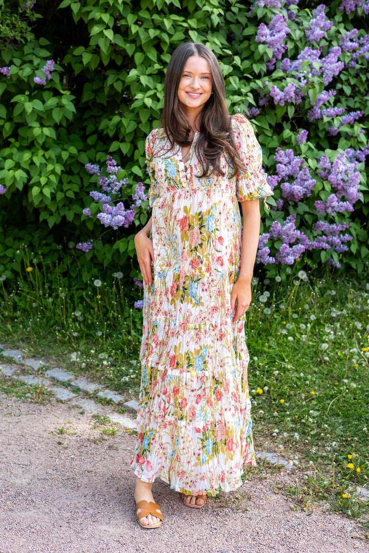 Bohemian Relaxed Dress Flower Field