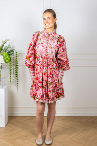 Cotton Slub Shift Dress Romace