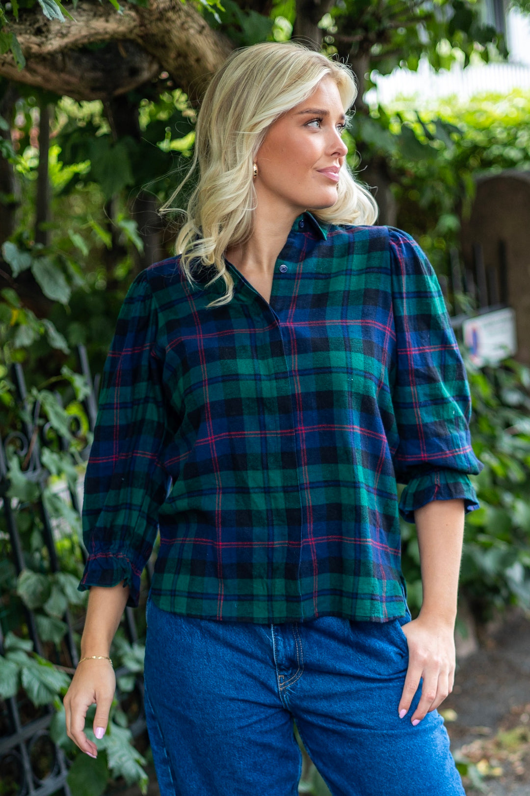 Amy Shirt Scottish Plaid
