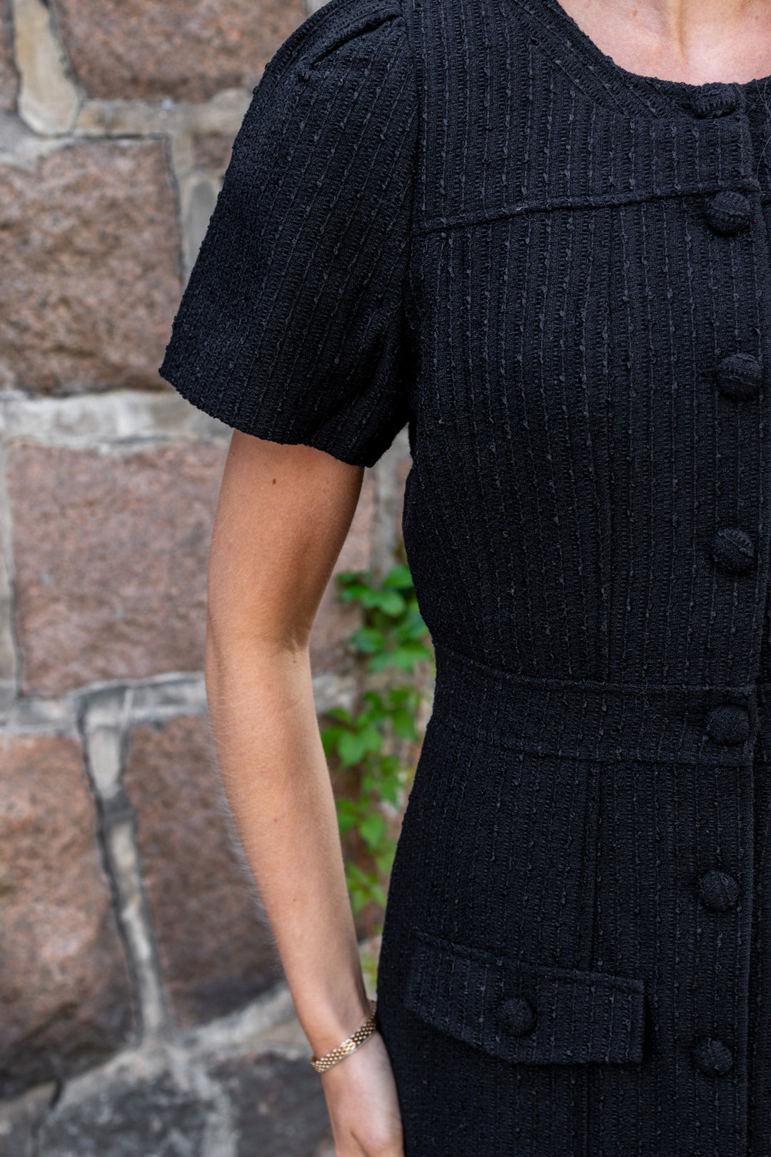 Stassie Midi Dress Black