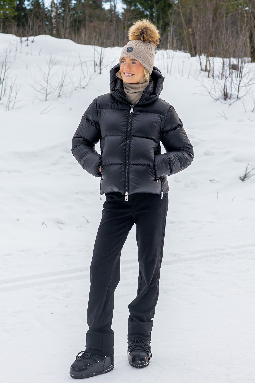 Val Cenis Short Jacket Black