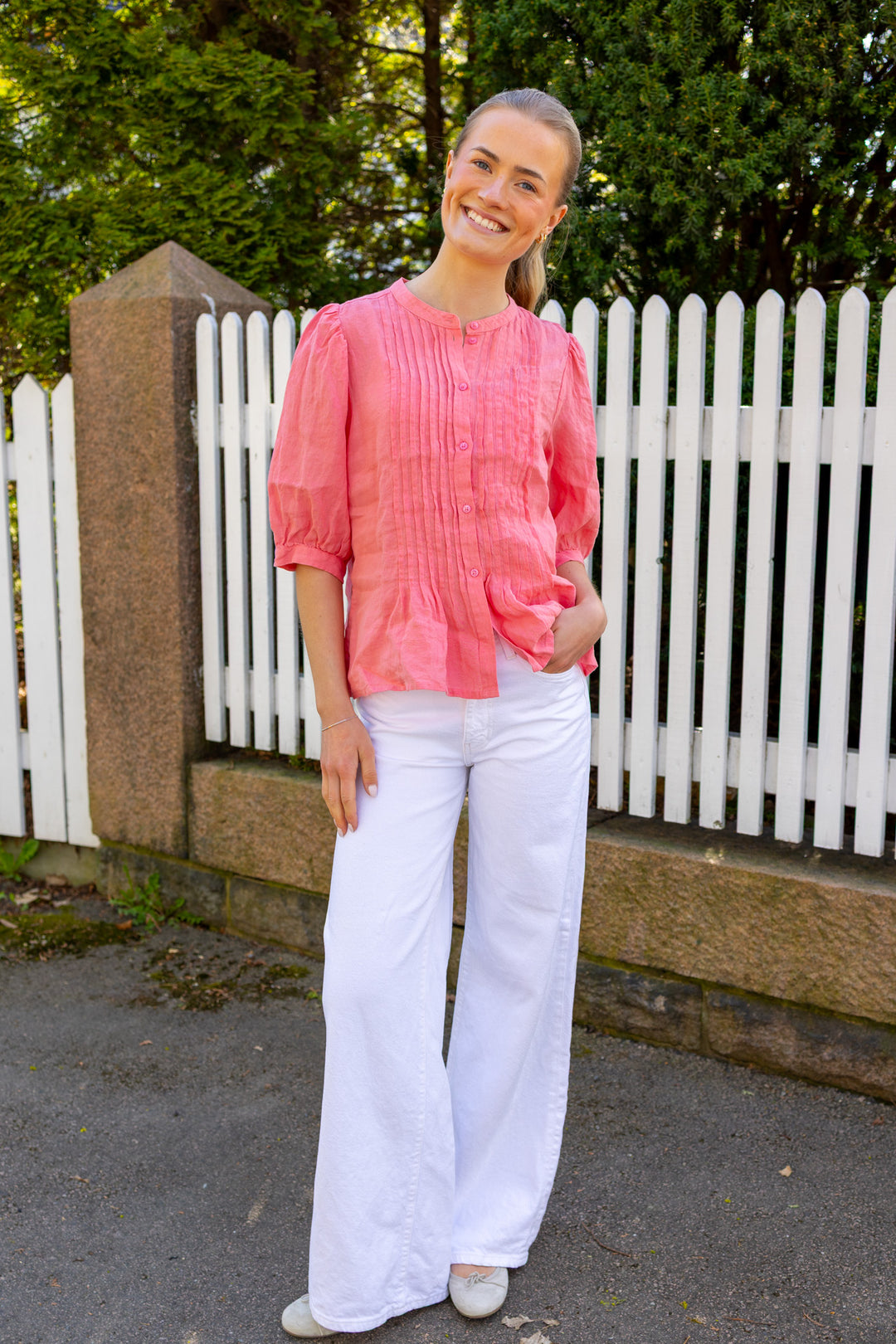 Alesia Shirt Peach Blossom