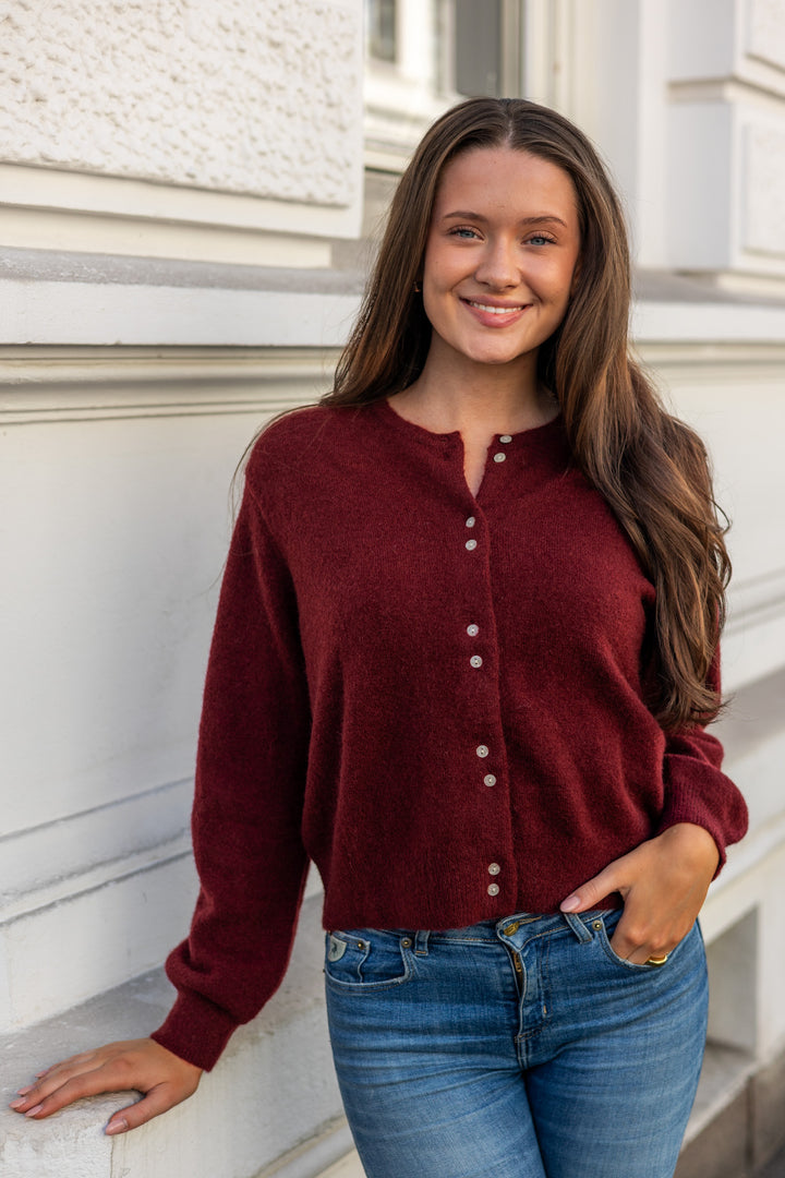 Ninell Cardigan Tawny Port