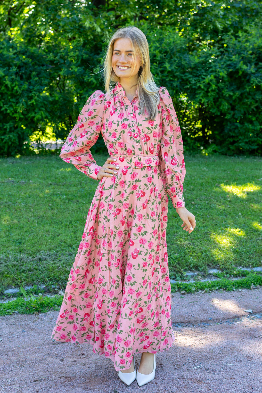 Viscose Belt Dress Elora