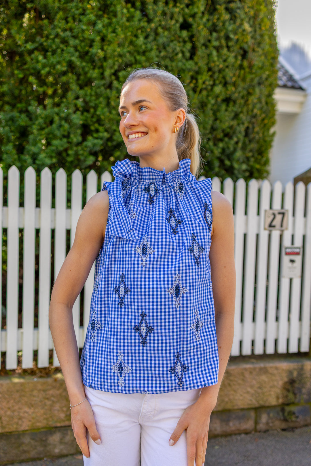 Toma Sl Top Star White W. Beaucoup Blue