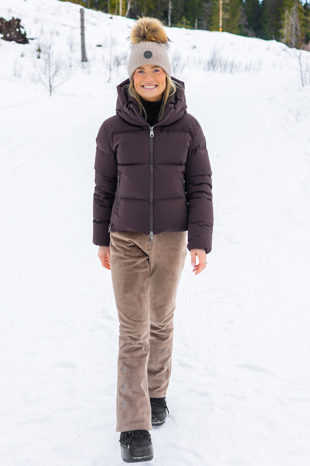 Val Cenis Short Tech Dark Brown