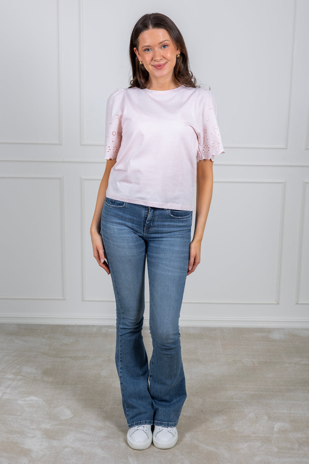 Nahluapw T-Shirt Mauve Chalk