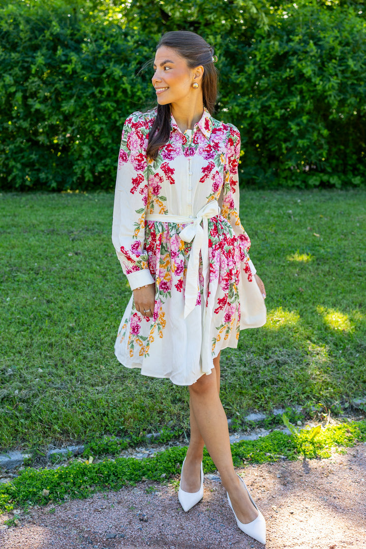 Rosie Ls Dress Birch New Rosie Print