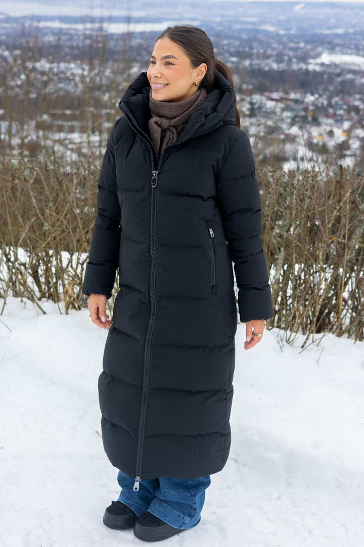 Val Cenis Long Tech Jacket Black