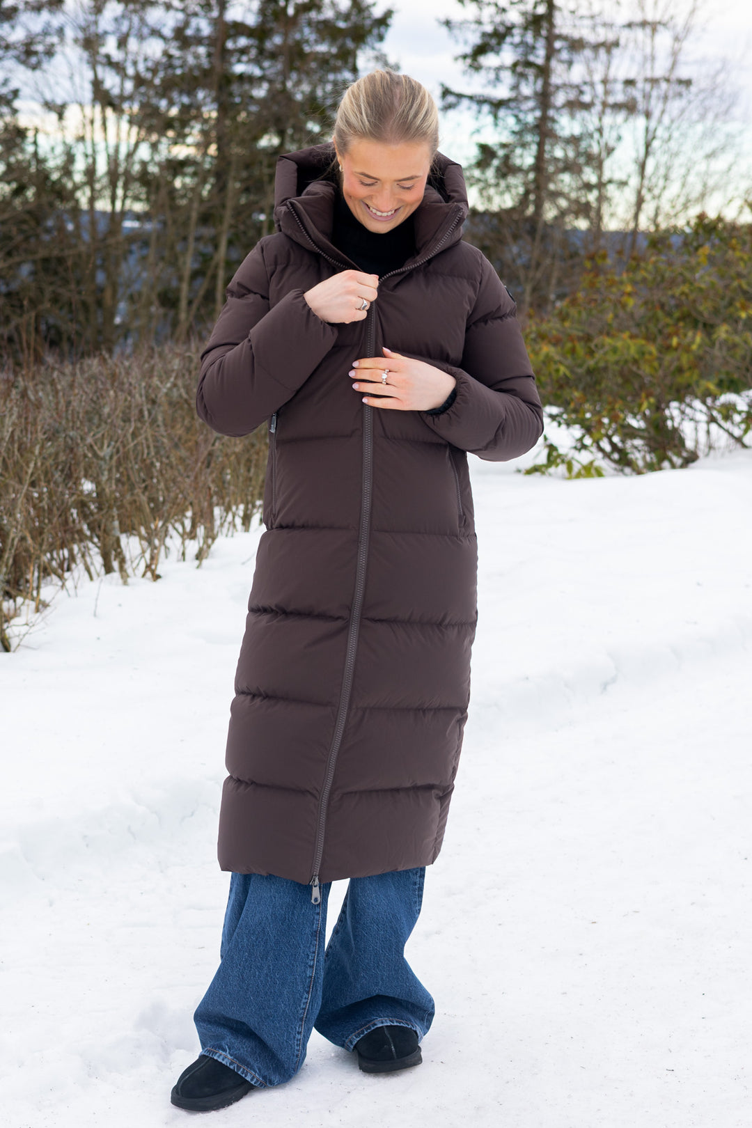 Val Cenis Long Tech Dark Brown