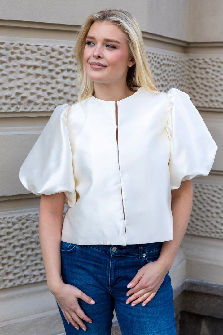 Cleo Blouse Ivory