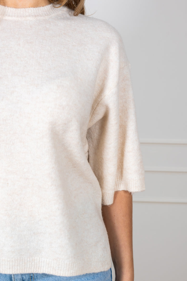 Guniiw Tee Whisper White Melange