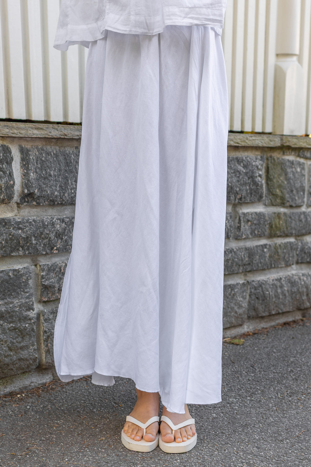 Lucille Skirt White