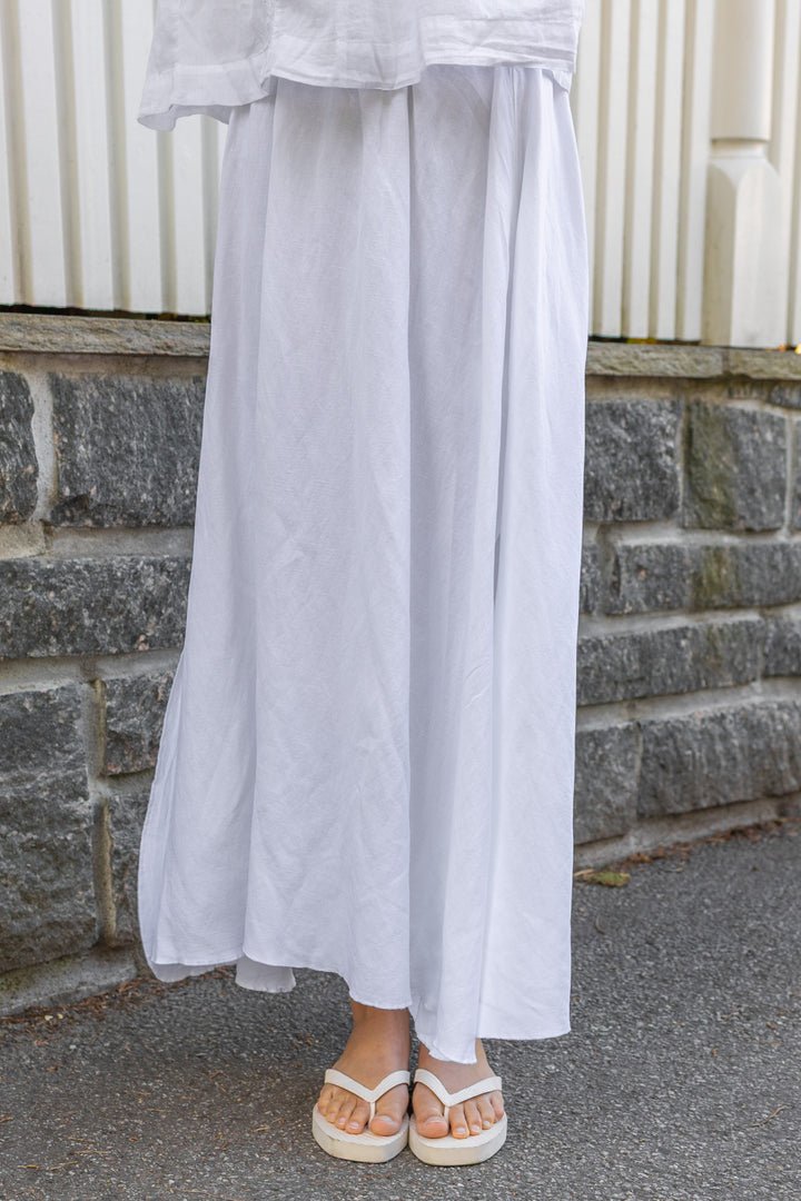 Lucille Skirt White