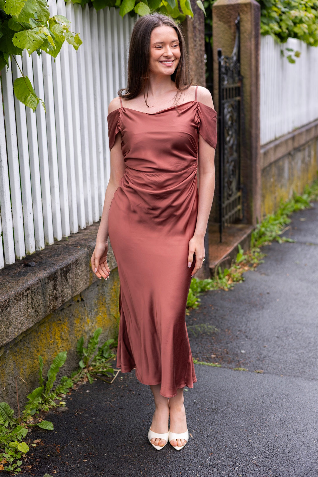 Lyra Dress Terracotta