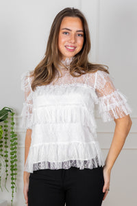 Rachel Blouse White