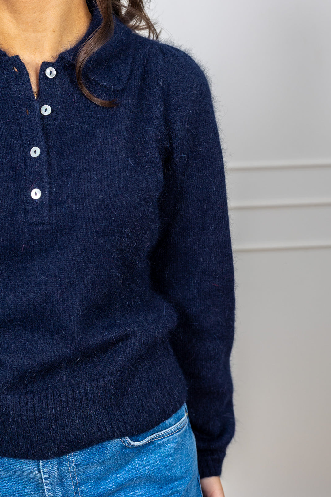 Rose Pullover Navy