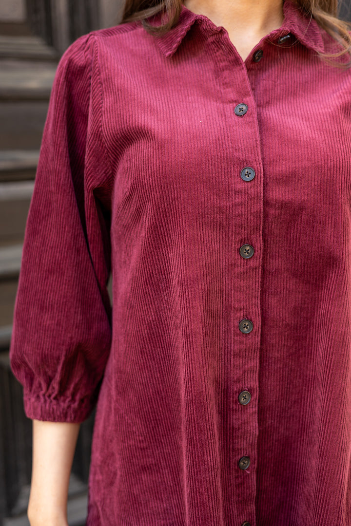 Eleina Dress Tawny Port