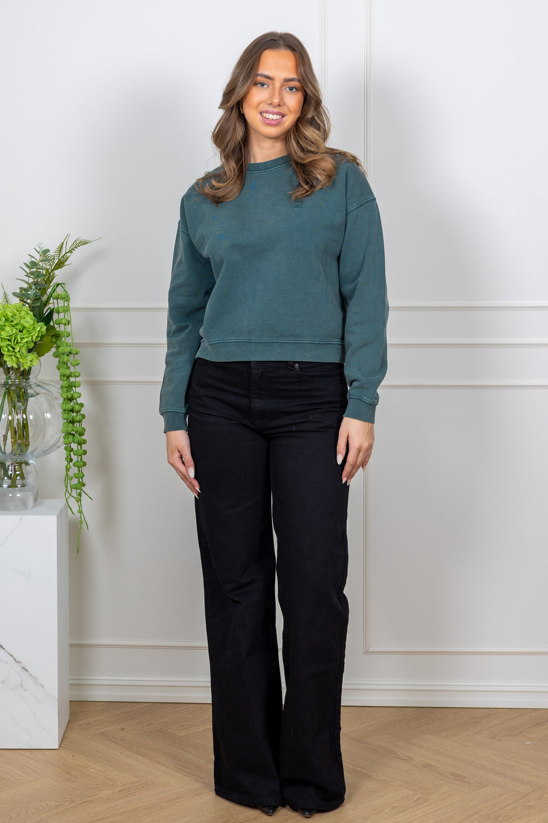 Mara Sweatshirt Dark Green