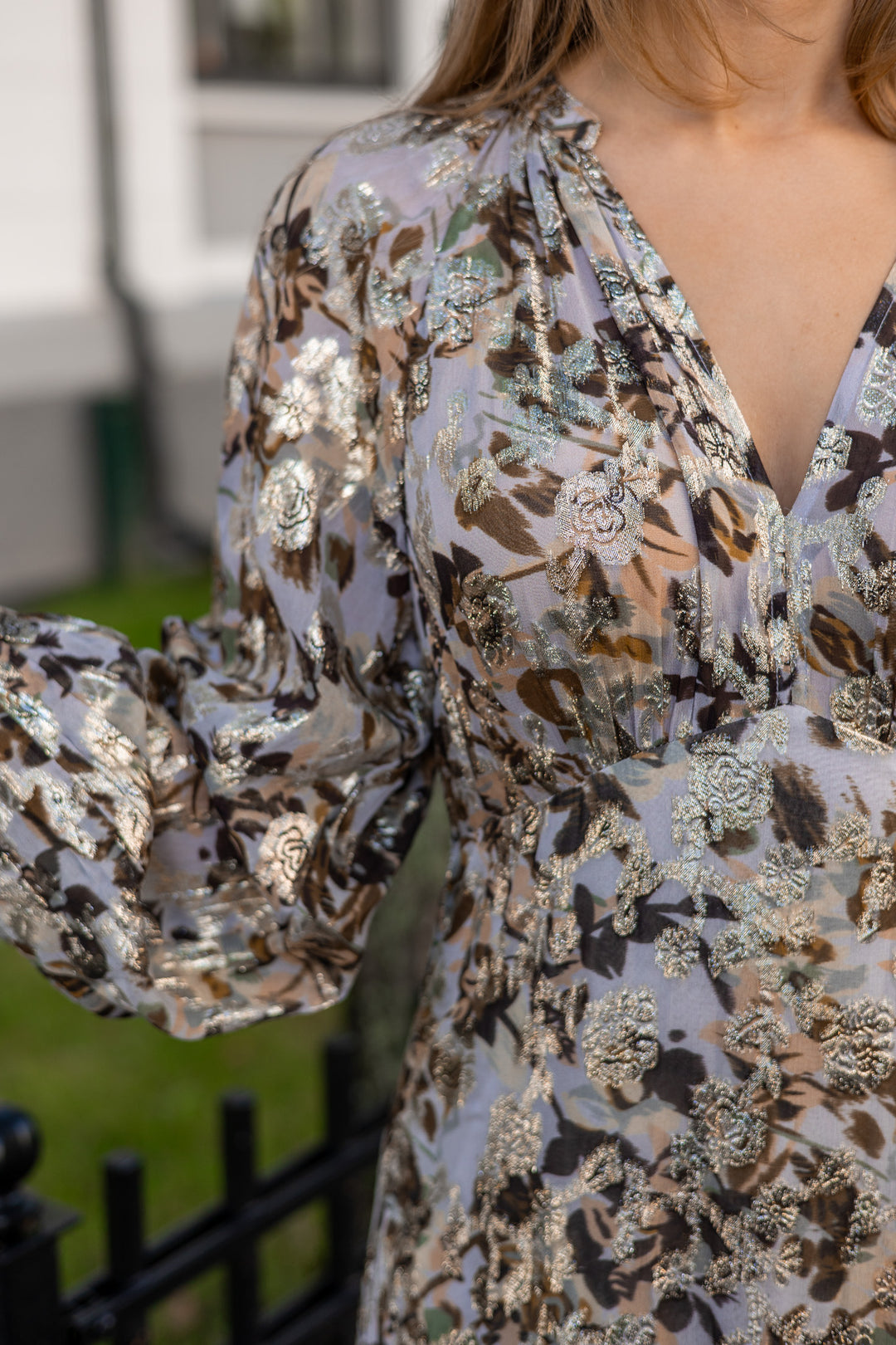 Georgette Gown October Field