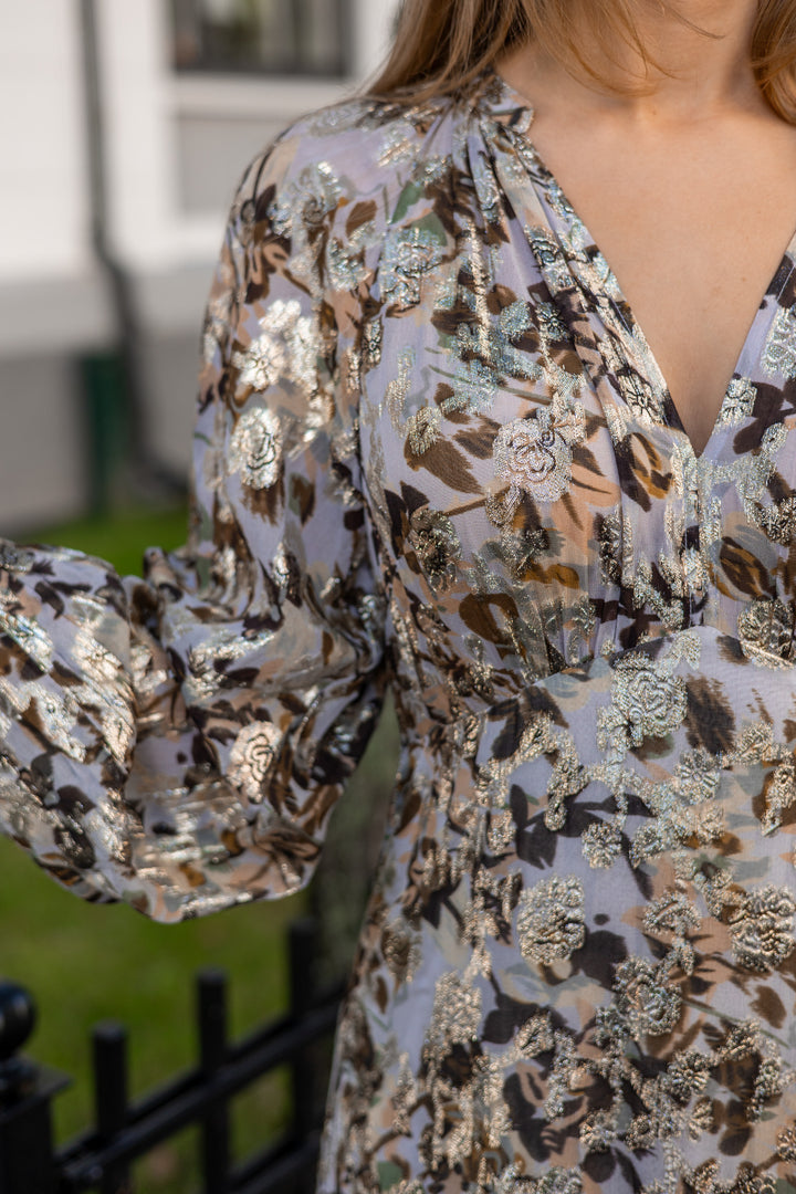 Georgette Gown October Field