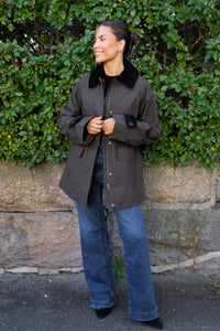 Wilma Waxed Jacket Delicioso