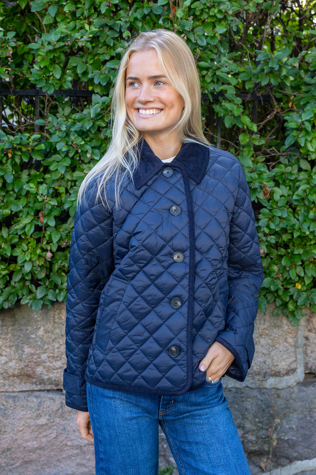 Safiya Outerwear Dark Navy