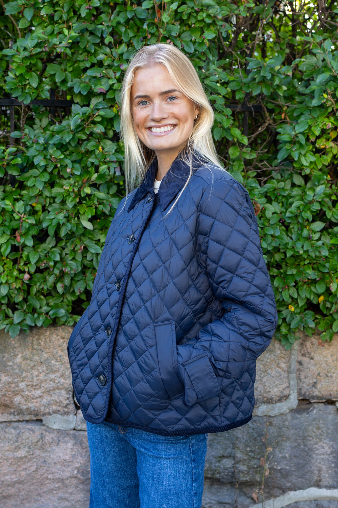Safiya Outerwear Dark Navy