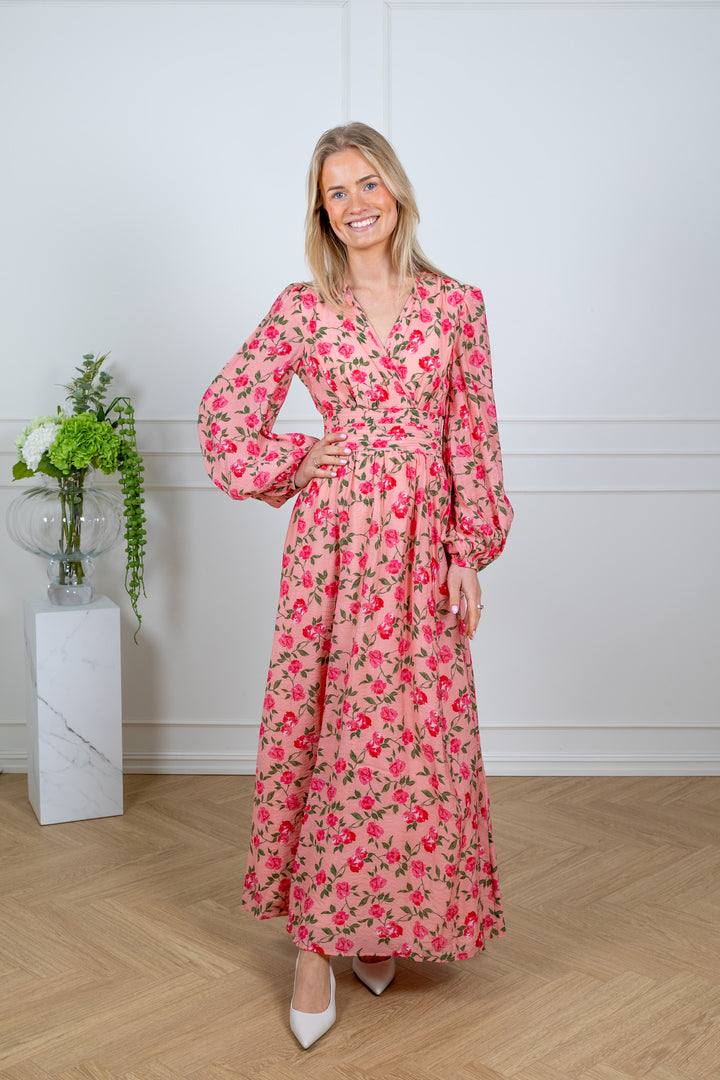 Viscose V-Neck Dress Elora