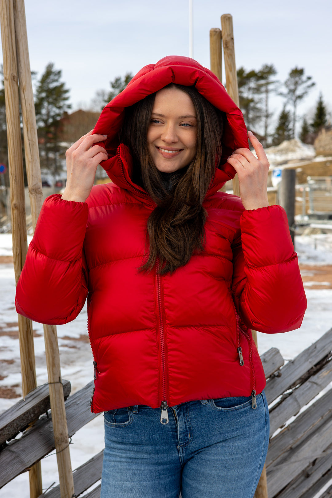Val Cenis Short Bright Red