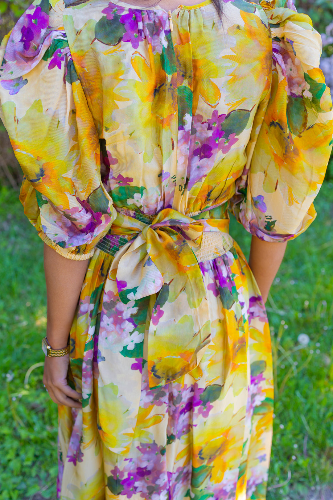 Organza Gown Sunflower