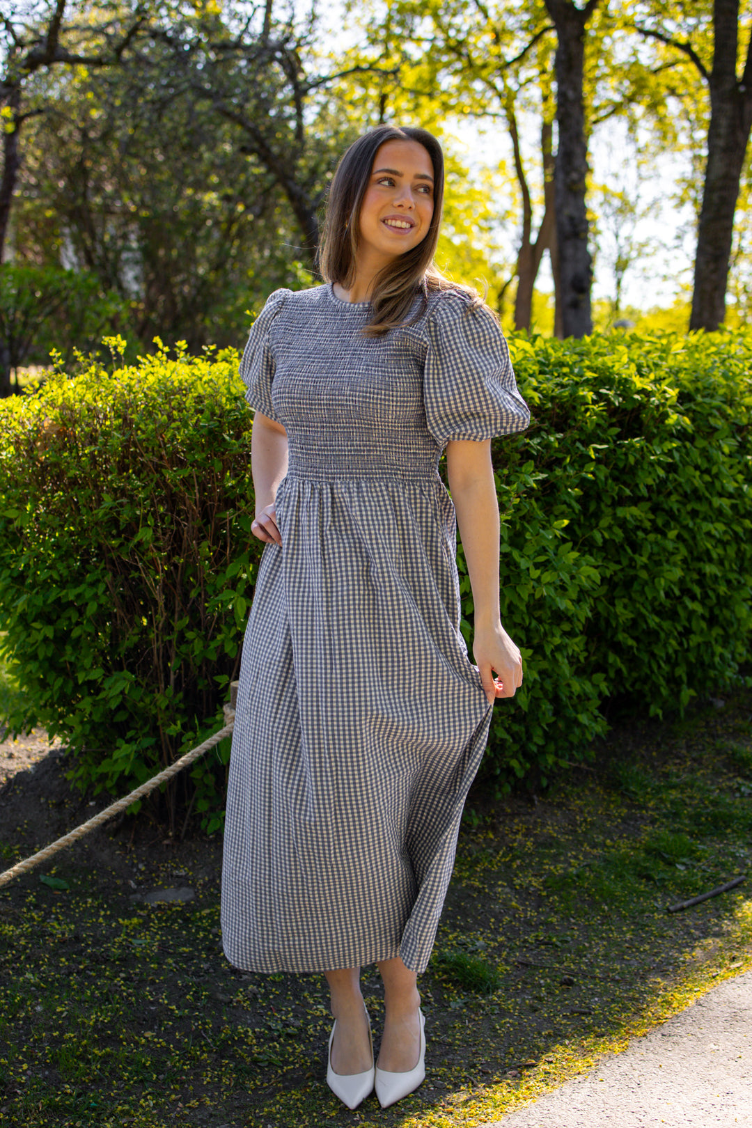 Rani Dress Misty Blue