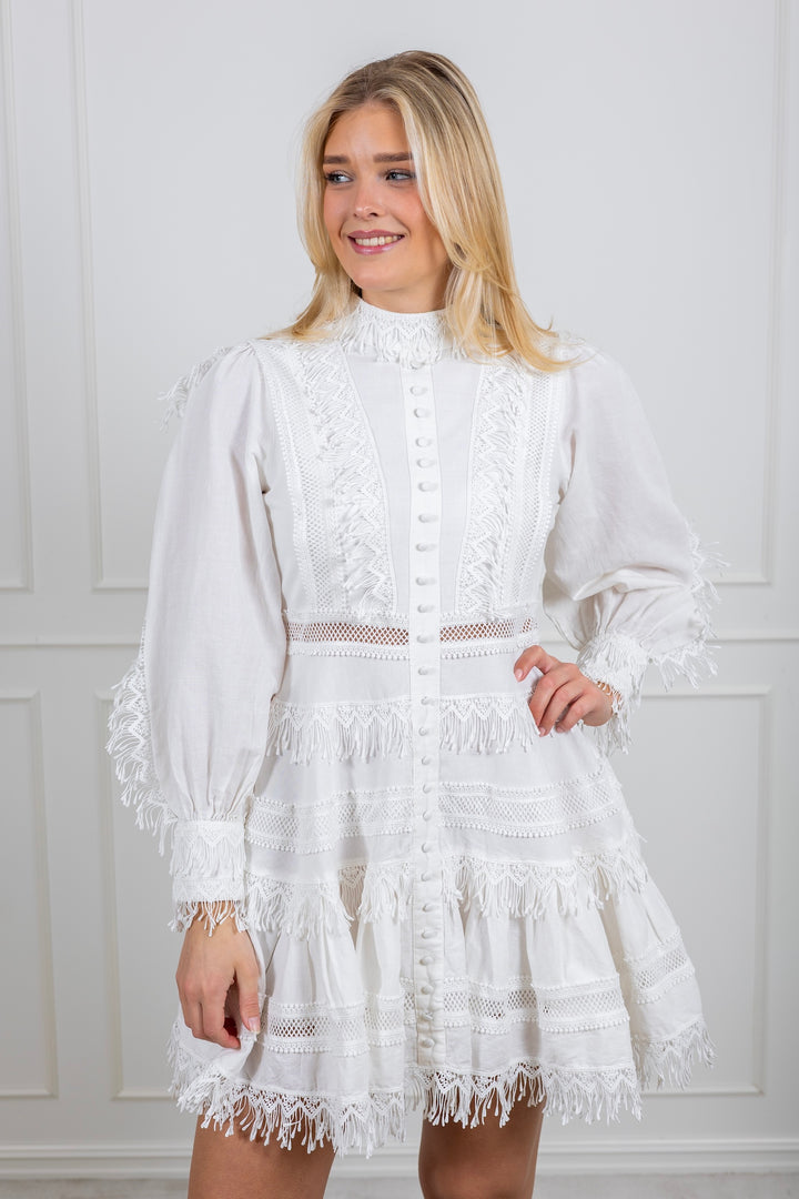 Silja Ls Short Dress Snow White
