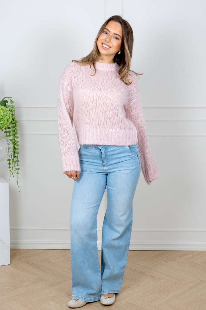 Sille Pullover Mauve Chalk