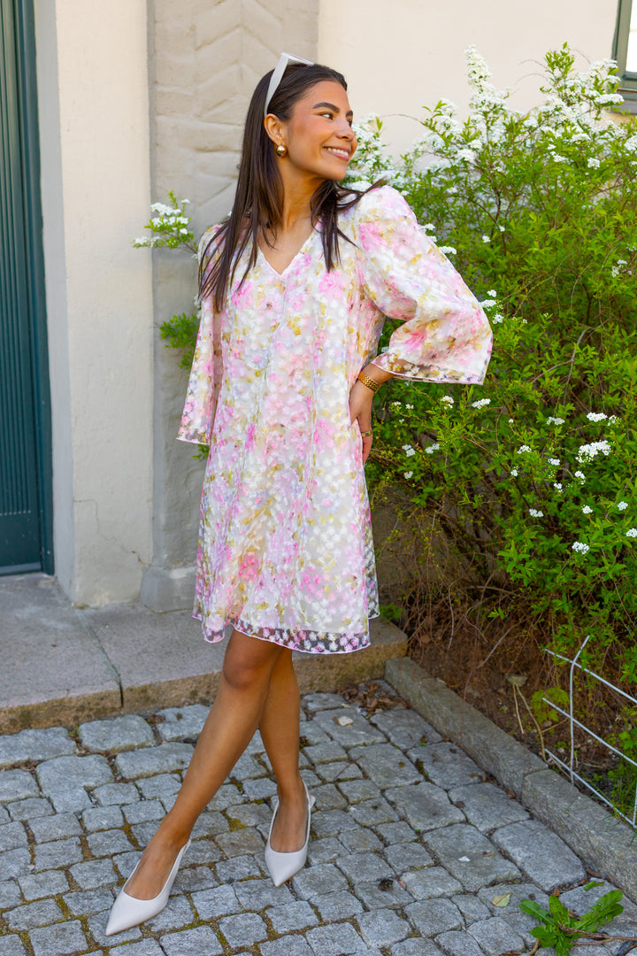 Leanna 3/4 Dress New Pristine Leanna Aop