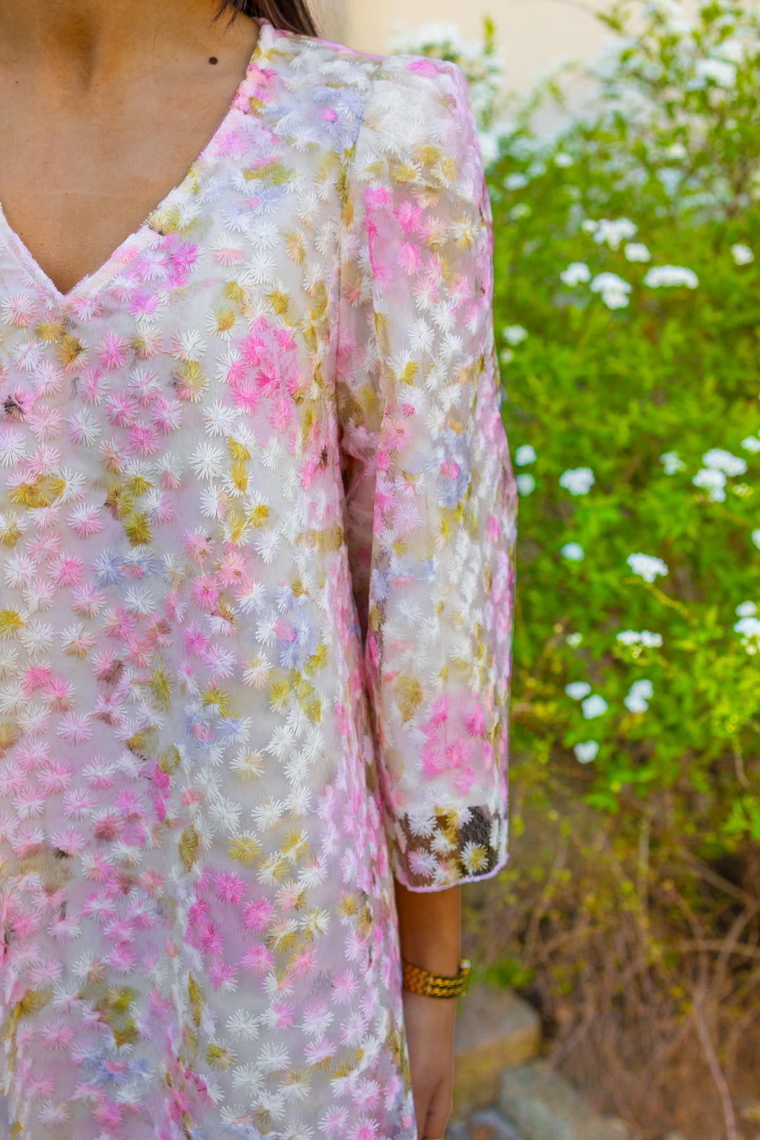 Leanna 3/4 Dress New Pristine Leanna Aop