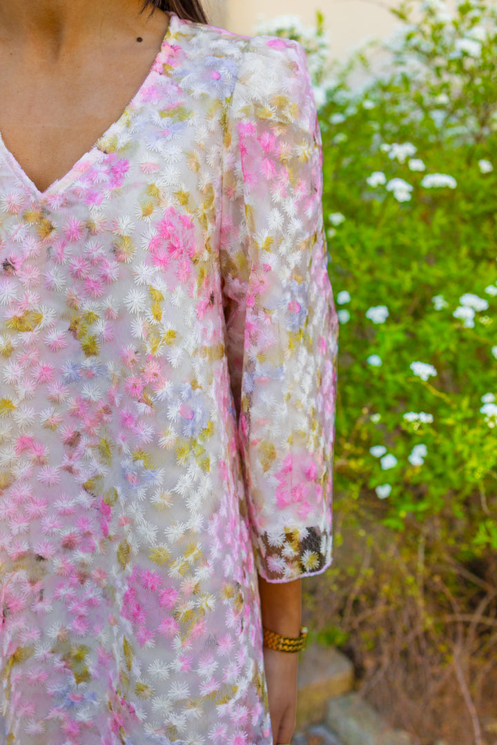 Leanna 3/4 Dress New Pristine Leanna Aop