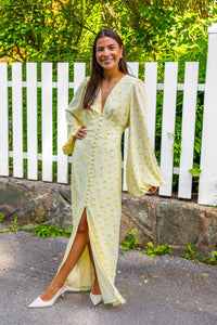 Positano Dress Pastel Yellow