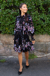 Tilera Ls Shirt Dress Black Tilly