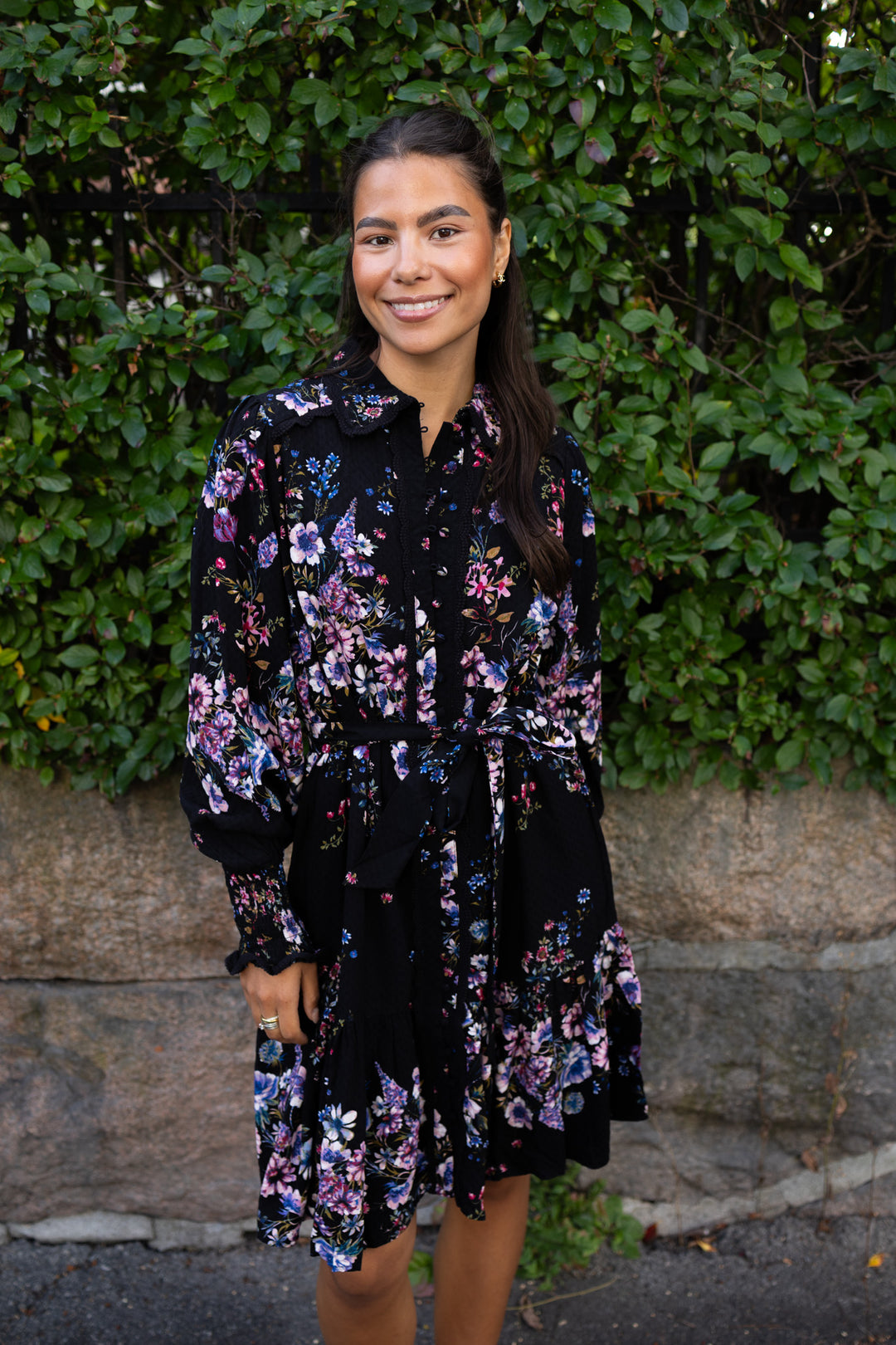 Tilera Ls Shirt Dress Black Tilly