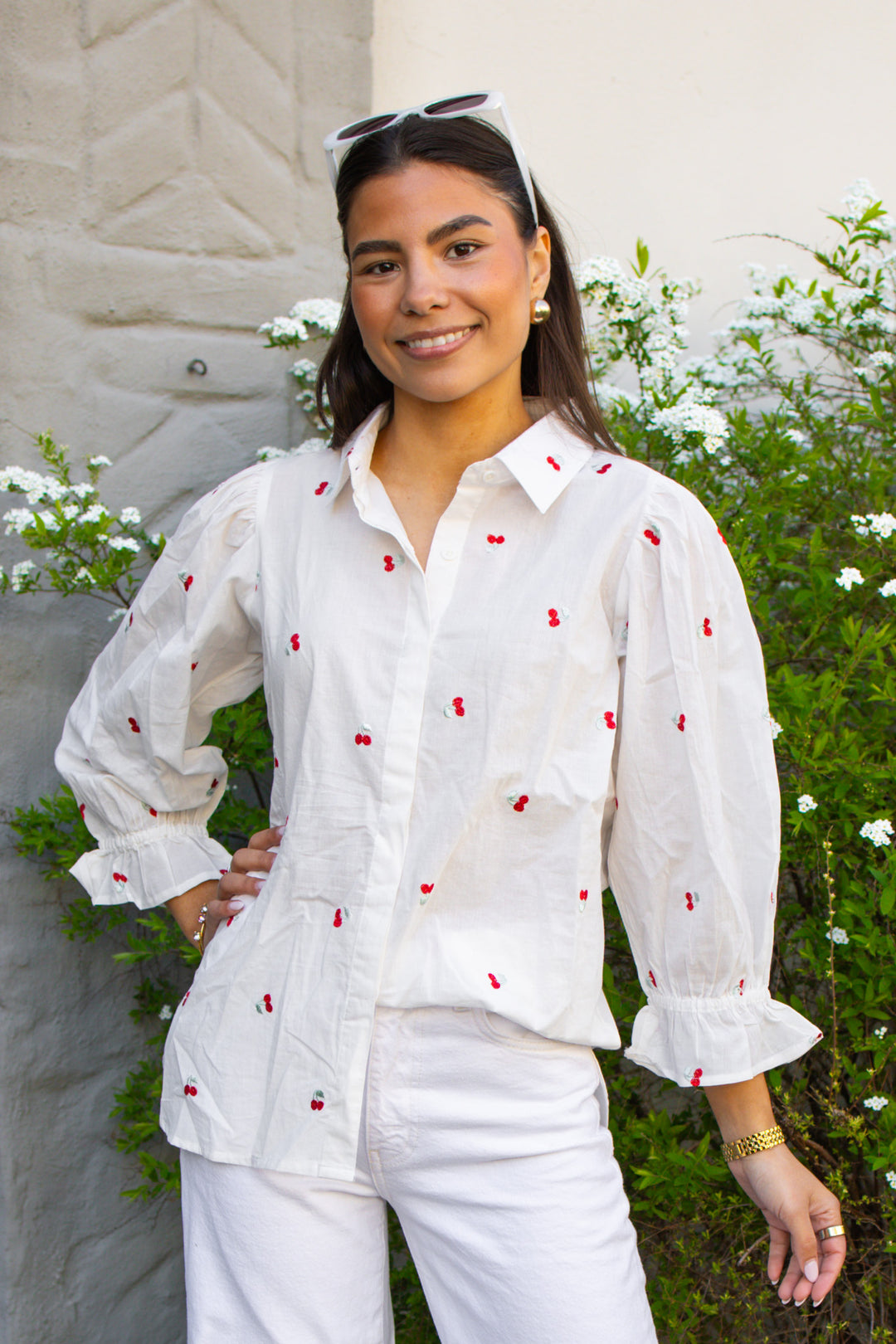 Amy Blouse Cherry