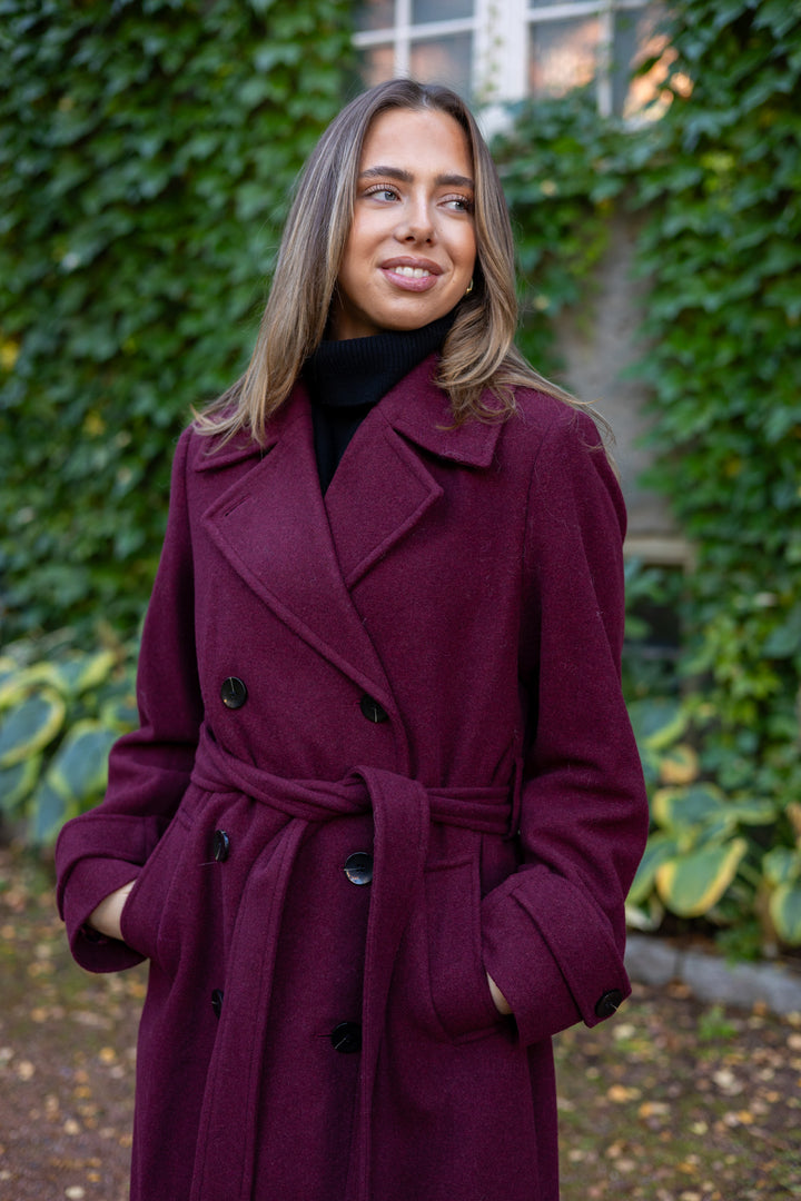 Synnepw Outerwear Tawny Port Melange
