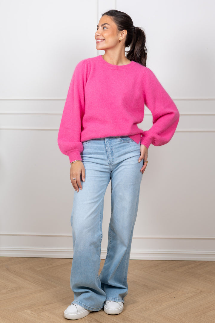 Emeline Pullover Sangria Sunset