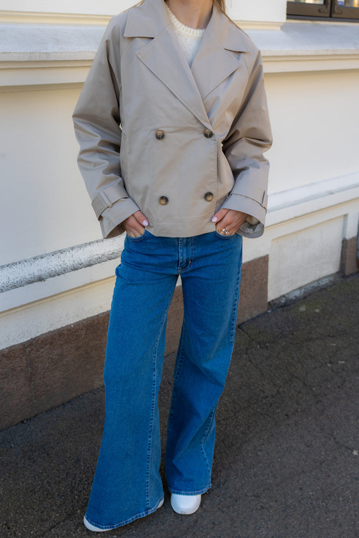 New Cilo Short Trenchcoat Pure Cashmere