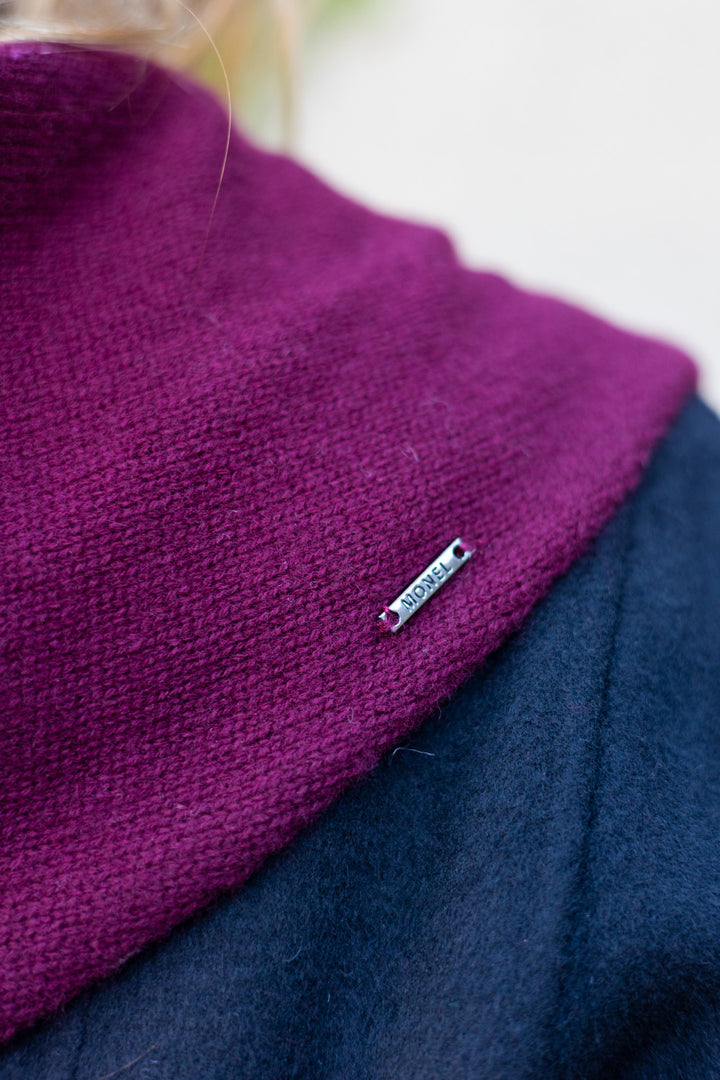 Juliet Cashmere Scarf Dark Burgundy
