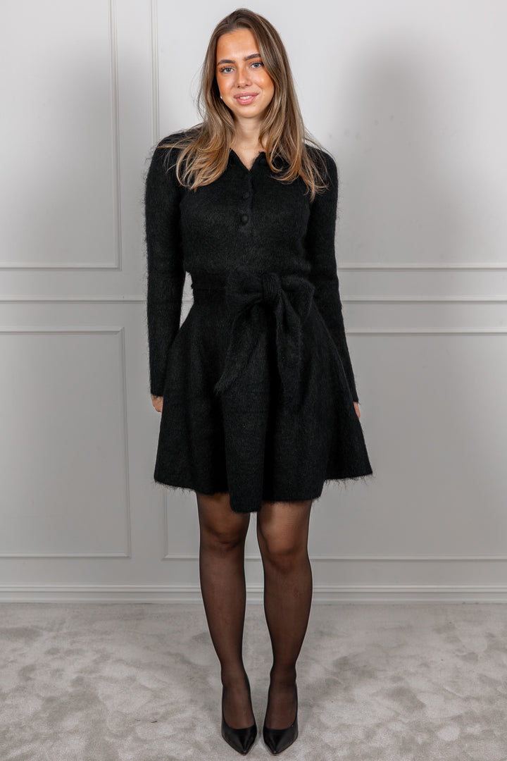 Bon Weekend Knit Dress Black