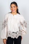 Elinor Blouse Soft Beige