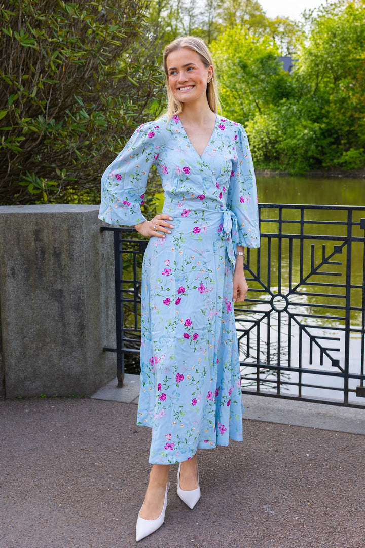 Savanna 3/4 Wrap Long Dress Skyway Botalia